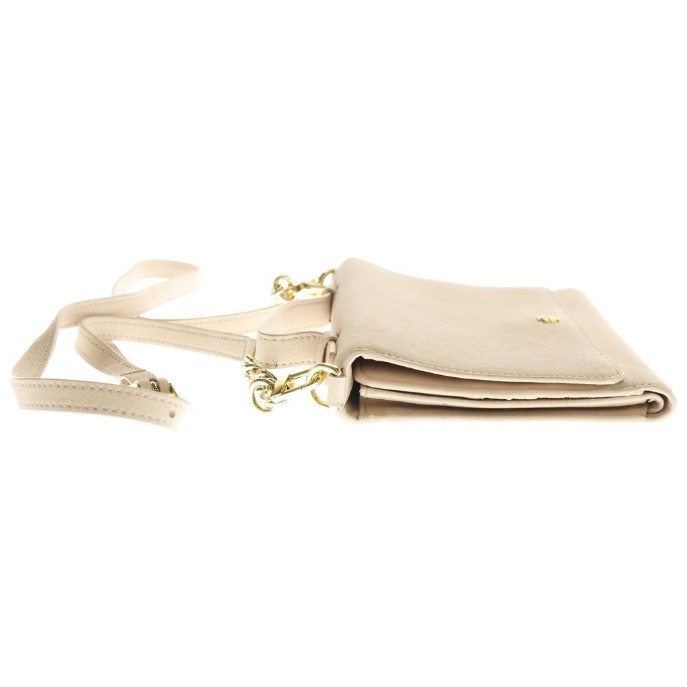 TORY BURCH(トリー バーチ) ロビンソン ロゴプレート チェーンショルダーバッグ ピンク レディース