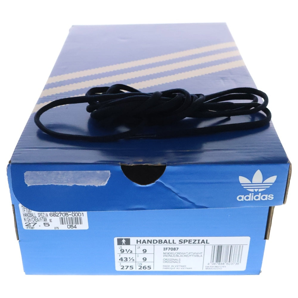 adidas(アディダス) ANDBALL SPEZIAL ハンドボール スペツィアル ネイビー ローカットスニーカー IF7087