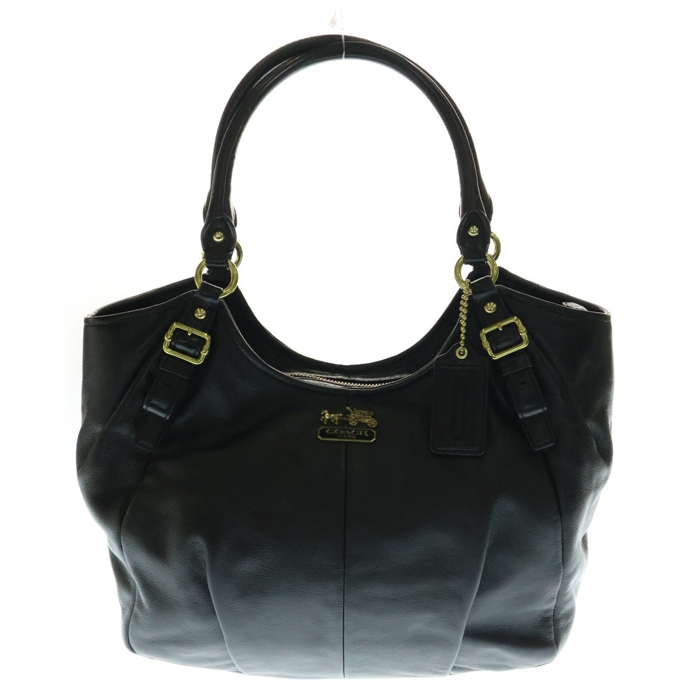 COACH(コーチ) ロゴモチーフ トートバッグ レザー ブラック 18612