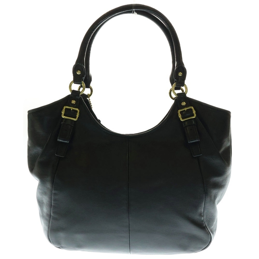 COACH(コーチ) ロゴモチーフ トートバッグ レザー ブラック 18612