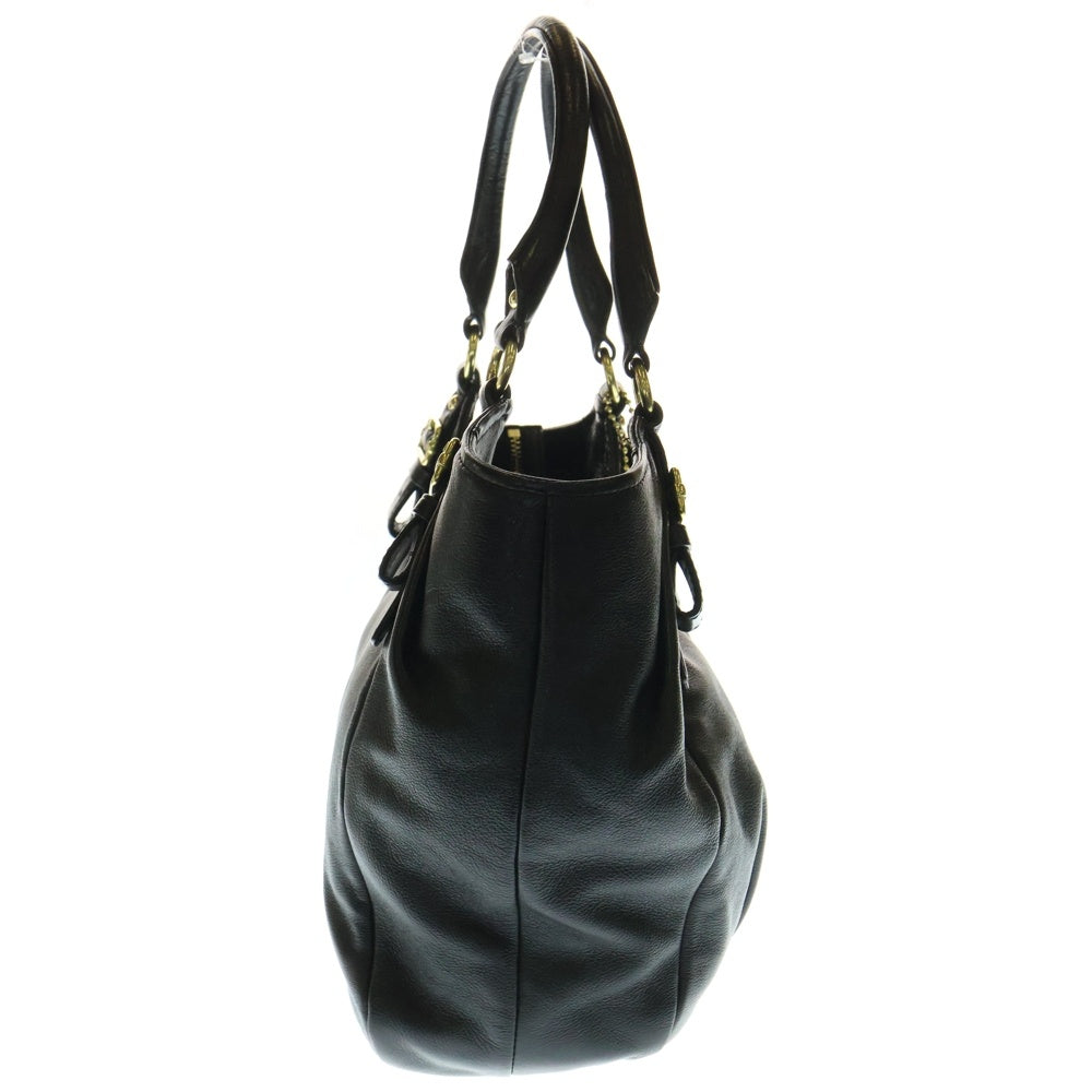 COACH(コーチ) ロゴモチーフ トートバッグ レザー ブラック 18612