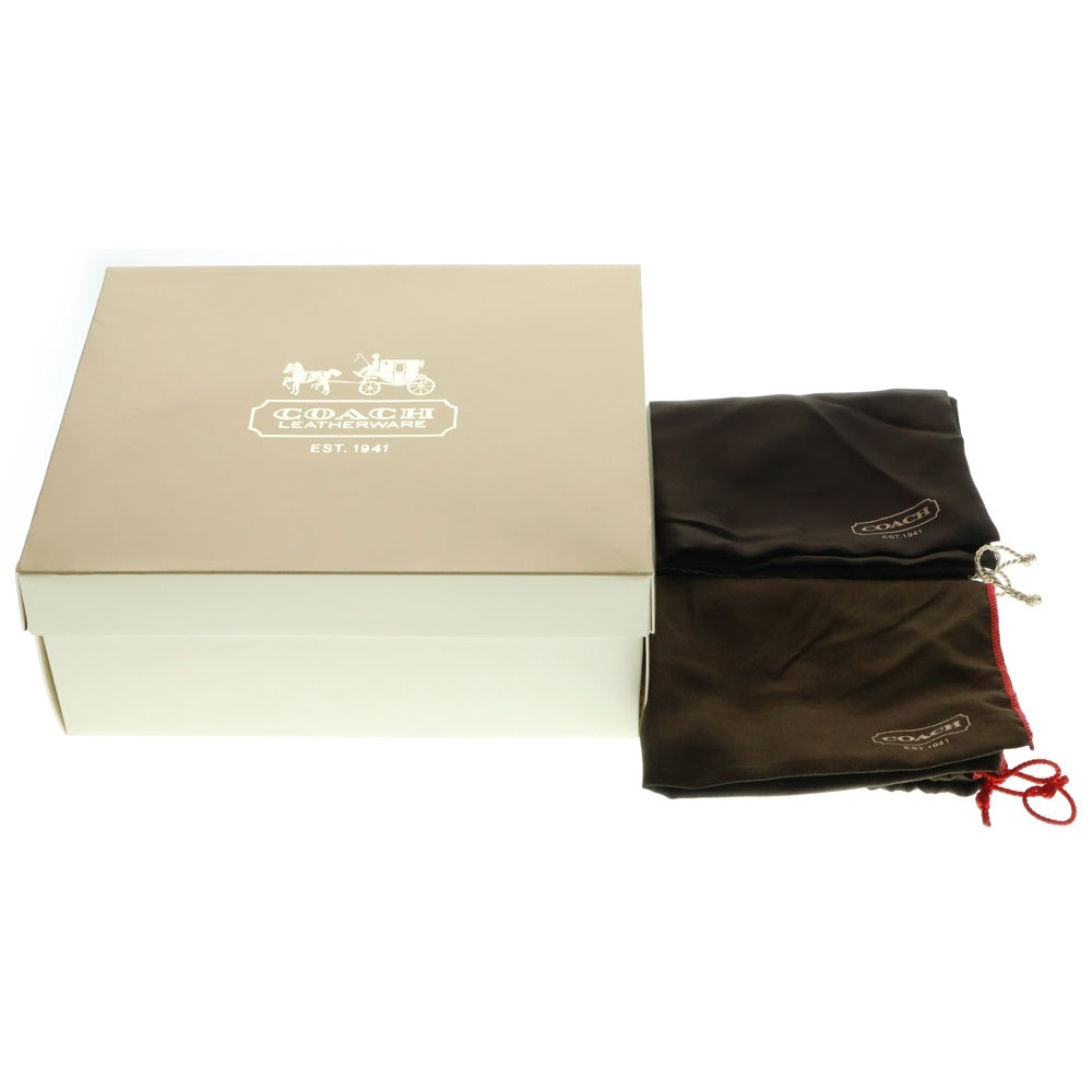 COACH(コーチ) シグネチャーレザー ショルダーバッグ ベージュ/ブラウン 11329