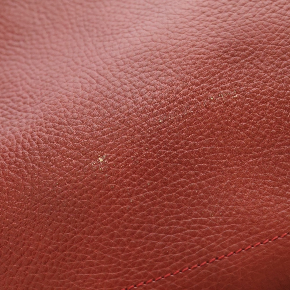 MARIE CLAIRE(マリ・クレール) レザー ショルダーバッグ レッド レディース