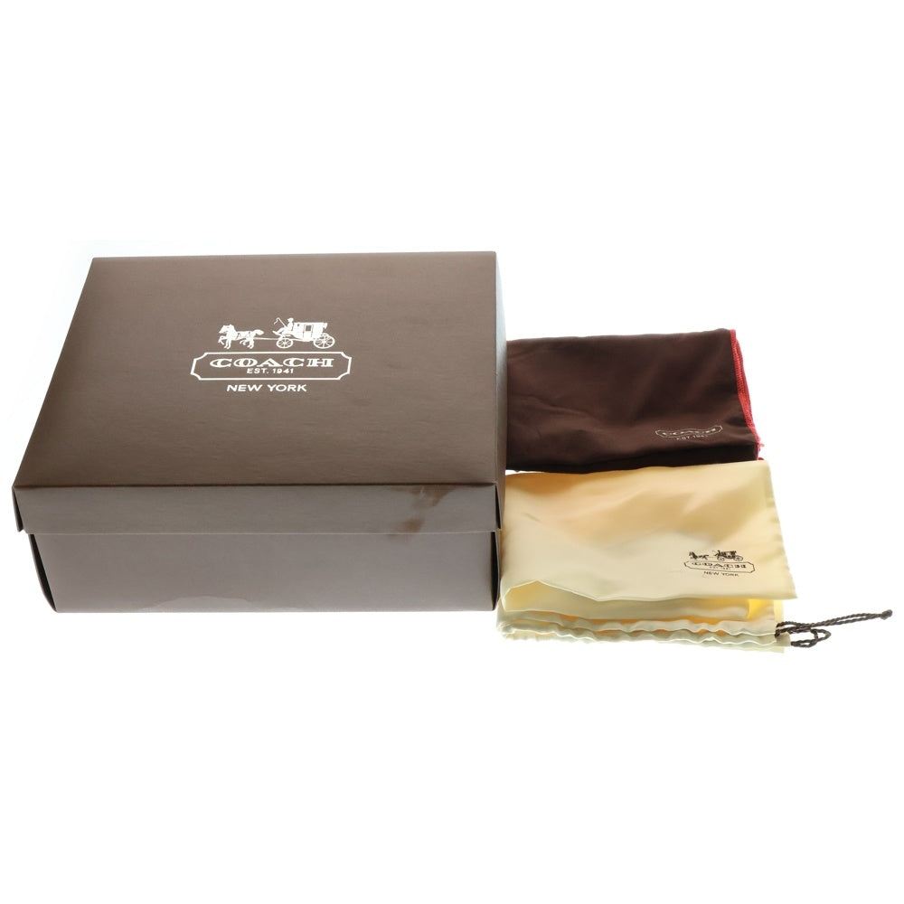 COACH(コーチ) シグネチャー キャンバス キャンバス レザー ショルダーバッグ ブラウン 3574