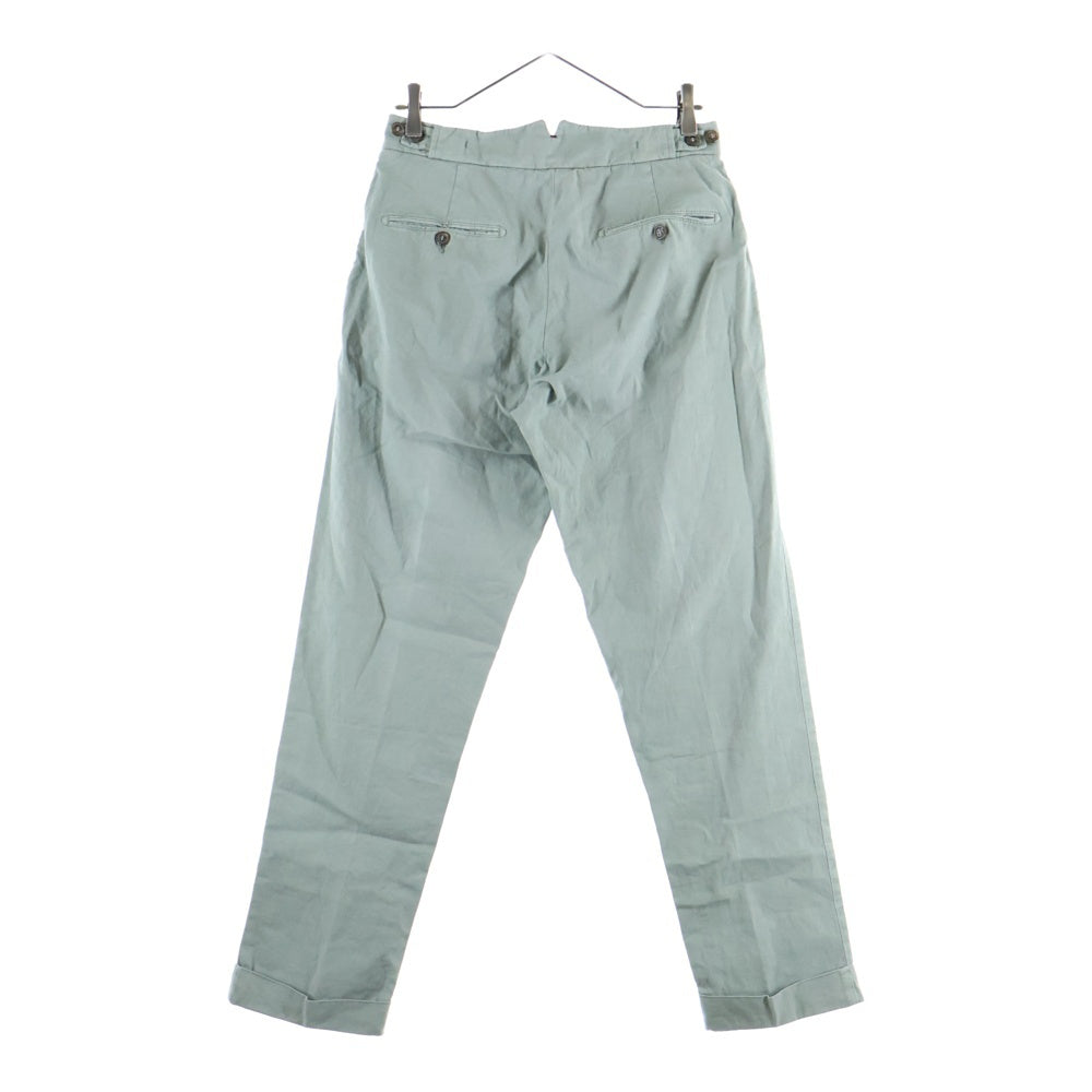 BERWICH(ベルウィッチ) SCOTCH ジップフライ ストレートパンツ カーキ