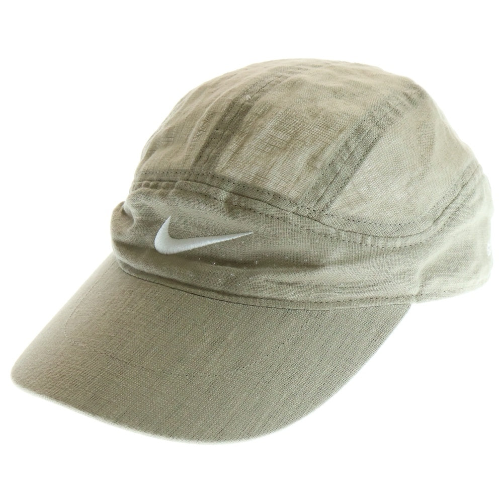 NIKE(ナイキ) ×STUSSY Linen Fly Cap ステューシー リネンフライキャップ グレー