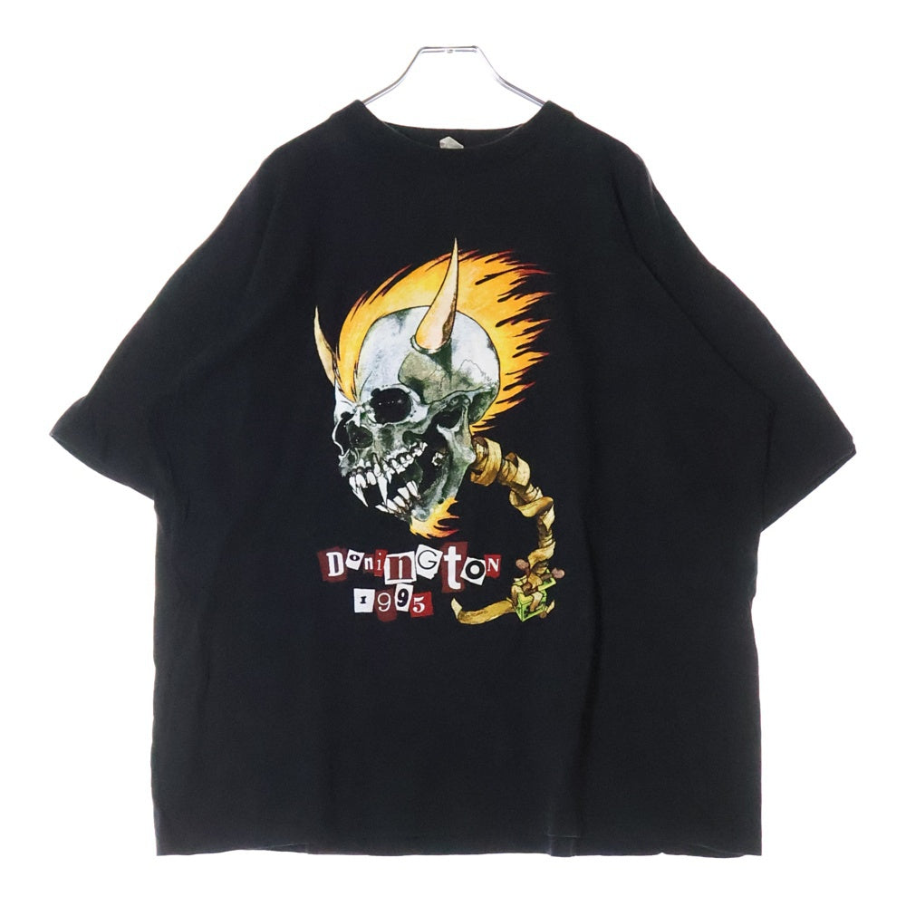 VINTAGE(ヴィンテージ) METALLICA PUSHEAD ESCAPE FROM THE STUDIO DONINGTON 1995 メタリカ 半袖Tシャツ カットソー ブラック