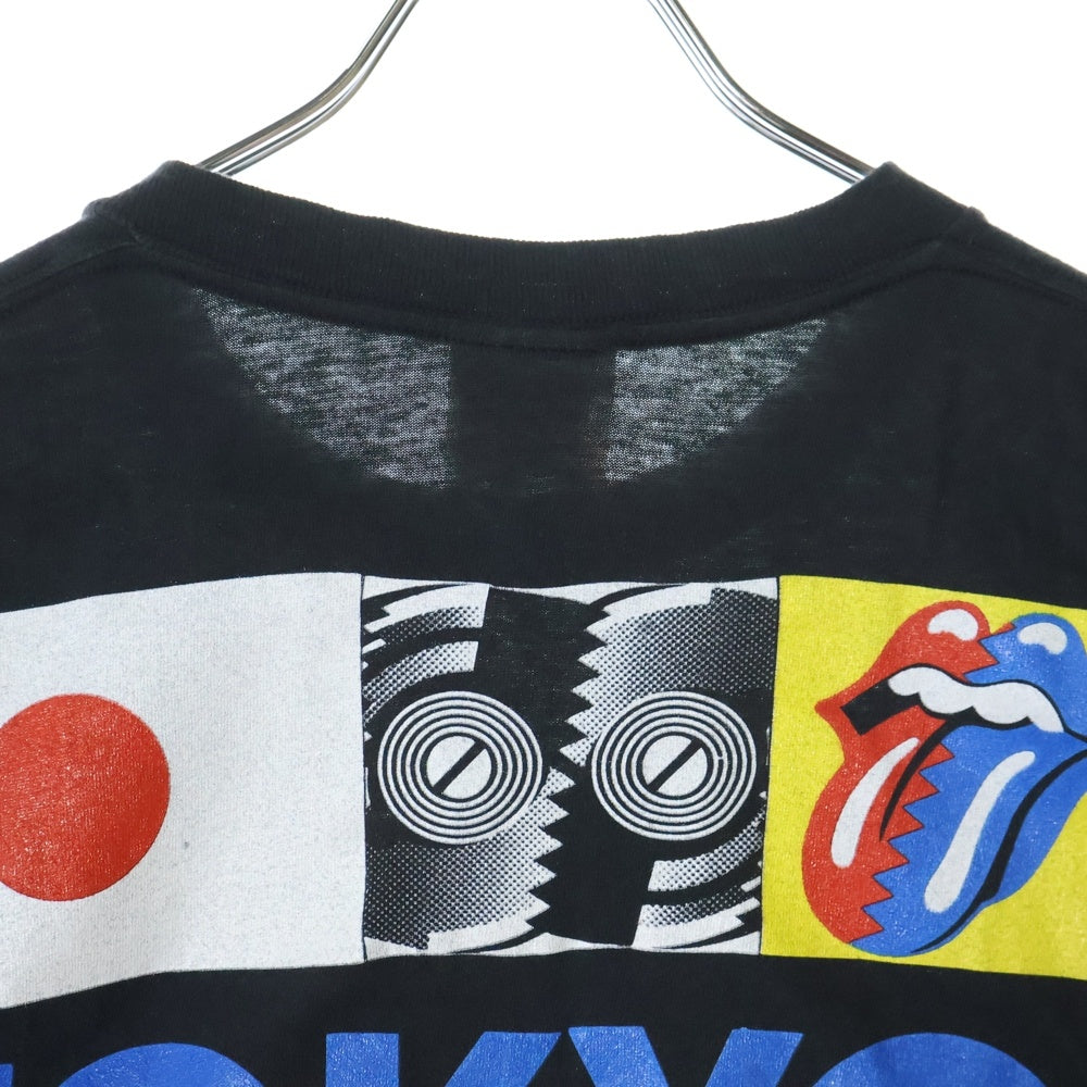 VINTAGE(ヴィンテージ) THE ROLLING STONES TOKYO TOUR TEE 1990 東京ドーム公演 Tシャツ カットソー ブラック