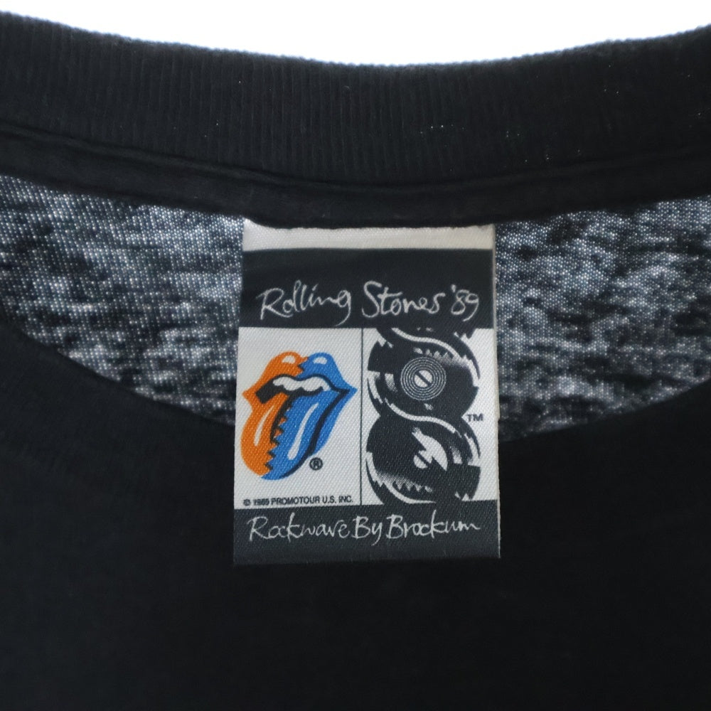 VINTAGE(ヴィンテージ) THE ROLLING STONES TOKYO TOUR TEE 1990 東京ドーム公演 Tシャツ カットソー ブラック