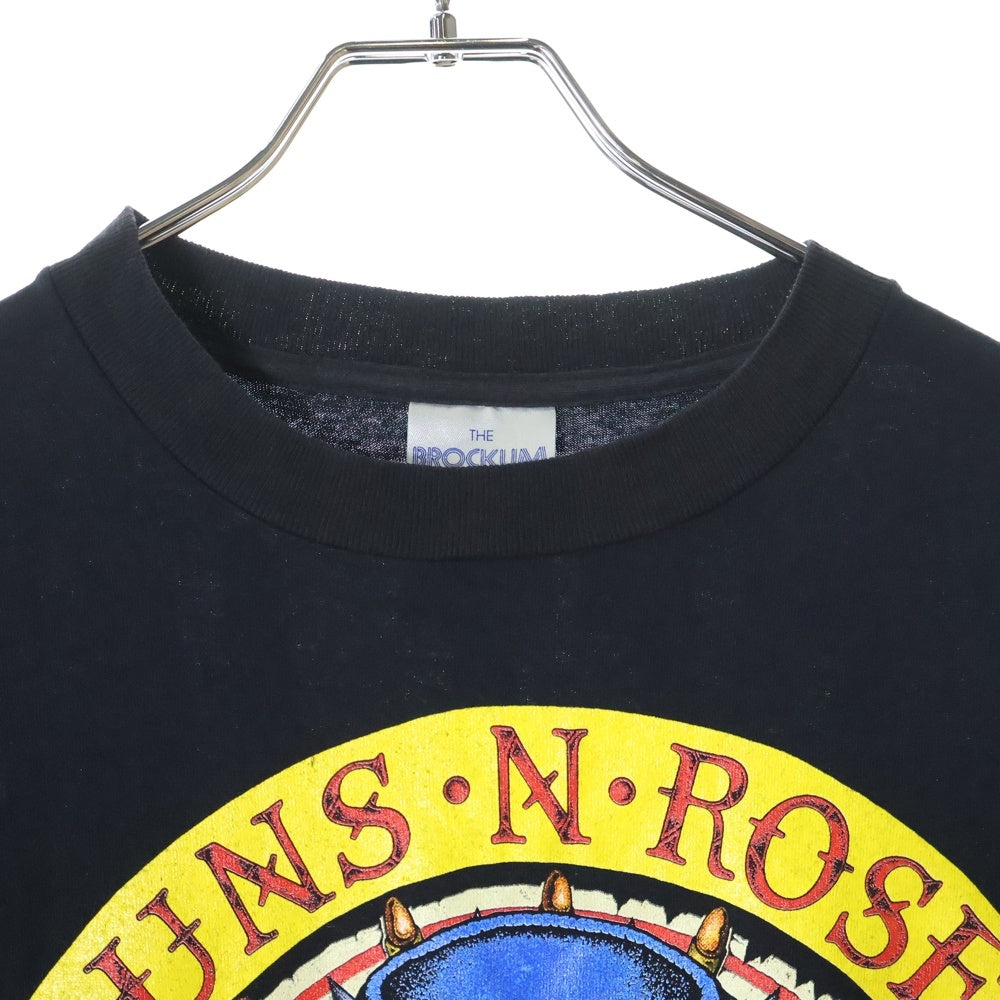 VINTAGE(ヴィンテージ) 90S GUNS ROSES GET IN THE RING TOUR TEE ガンズアンドローゼス 両面プリント 半袖Tシャツ カットソー ブラック