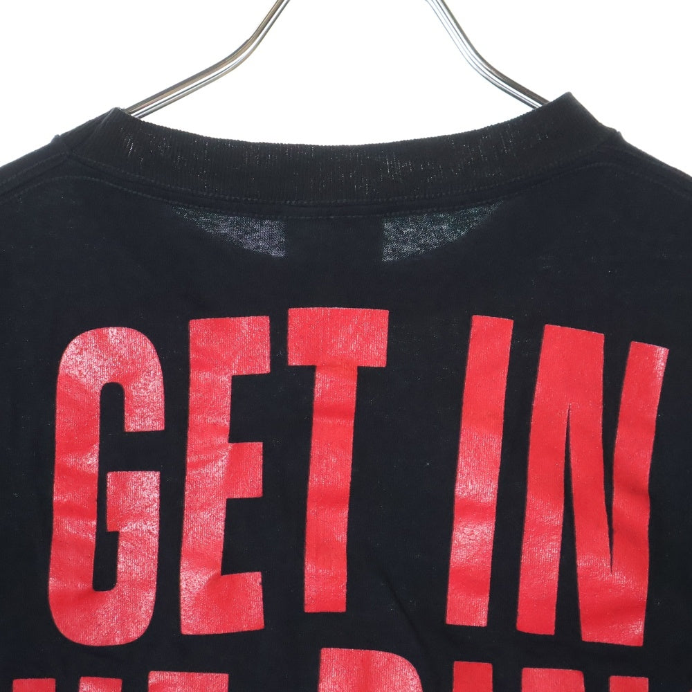 VINTAGE(ヴィンテージ) 90S GUNS ROSES GET IN THE RING TOUR TEE ガンズアンドローゼス 両面プリント 半袖Tシャツ カットソー ブラック