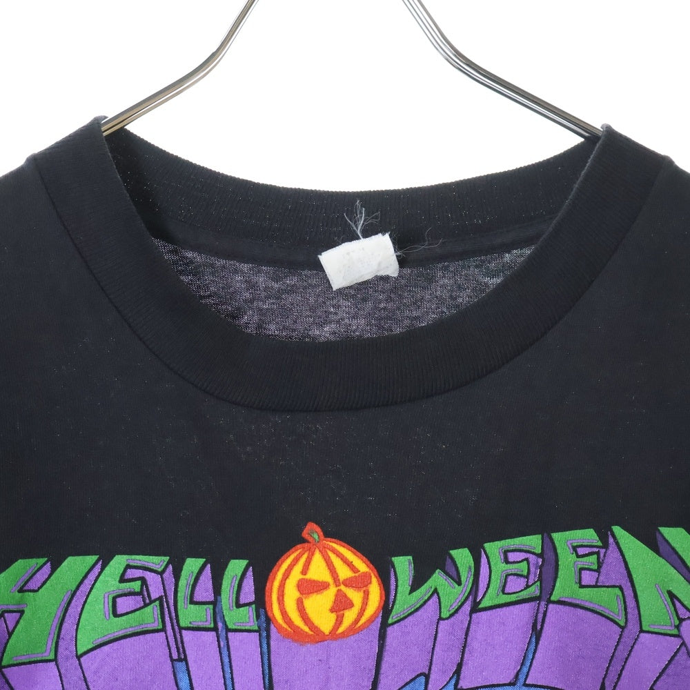 VINTAGE(ヴィンテージ) 90S HELLOWEEN SPORTS WEAR Pink Bubbles Go APE on Tour 半袖Tシャツ カットソー ブラック