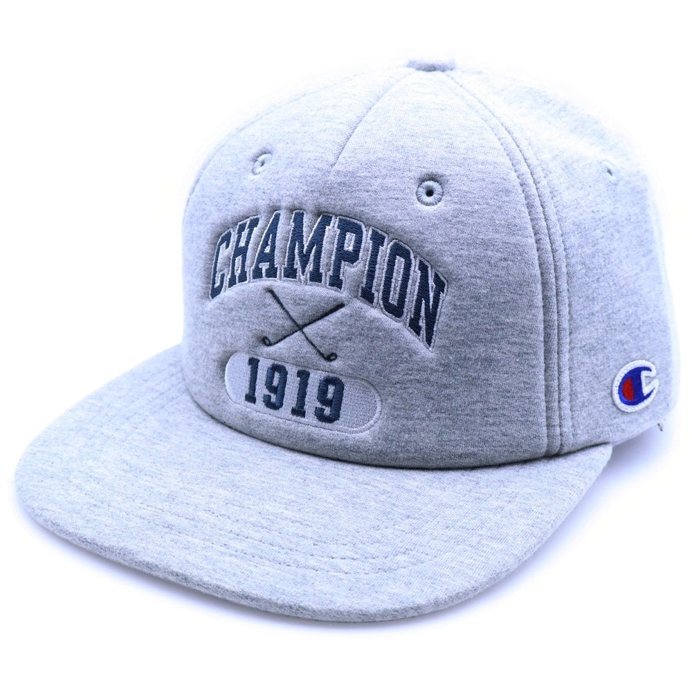 CHAMPION(チャンピオン) 1919 スウェット地 ベースボールキャップ グレー C3-AG703
