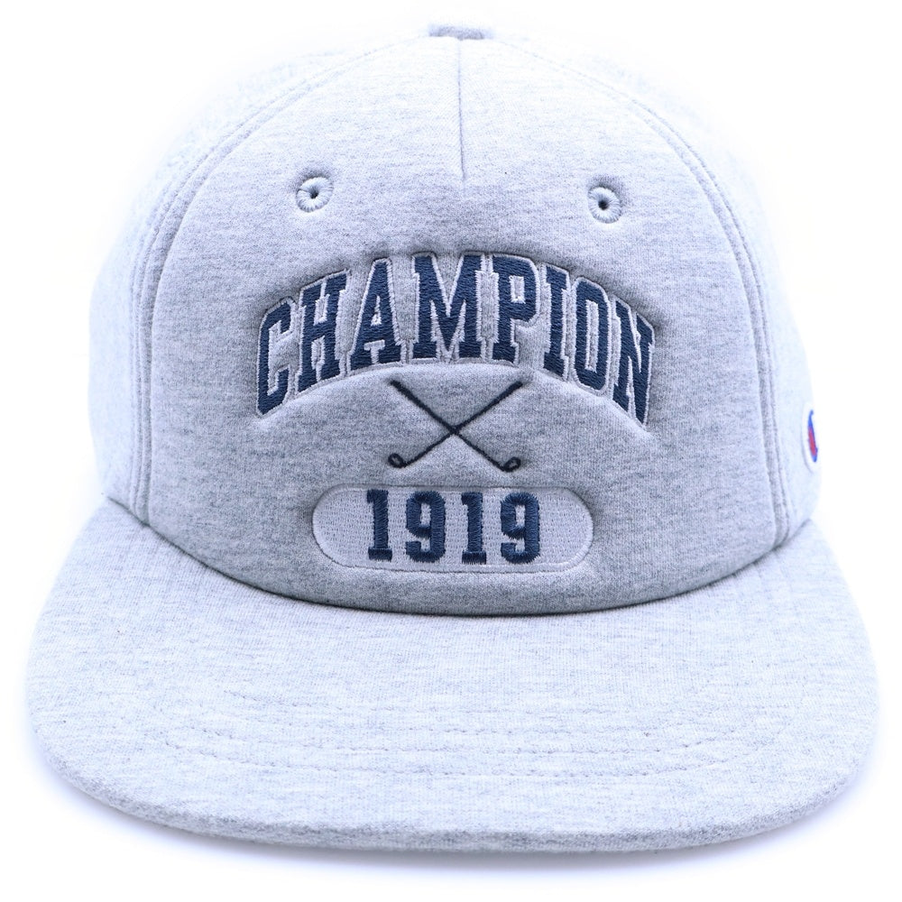 CHAMPION(チャンピオン) 1919 スウェット地 ベースボールキャップ グレー C3-AG703