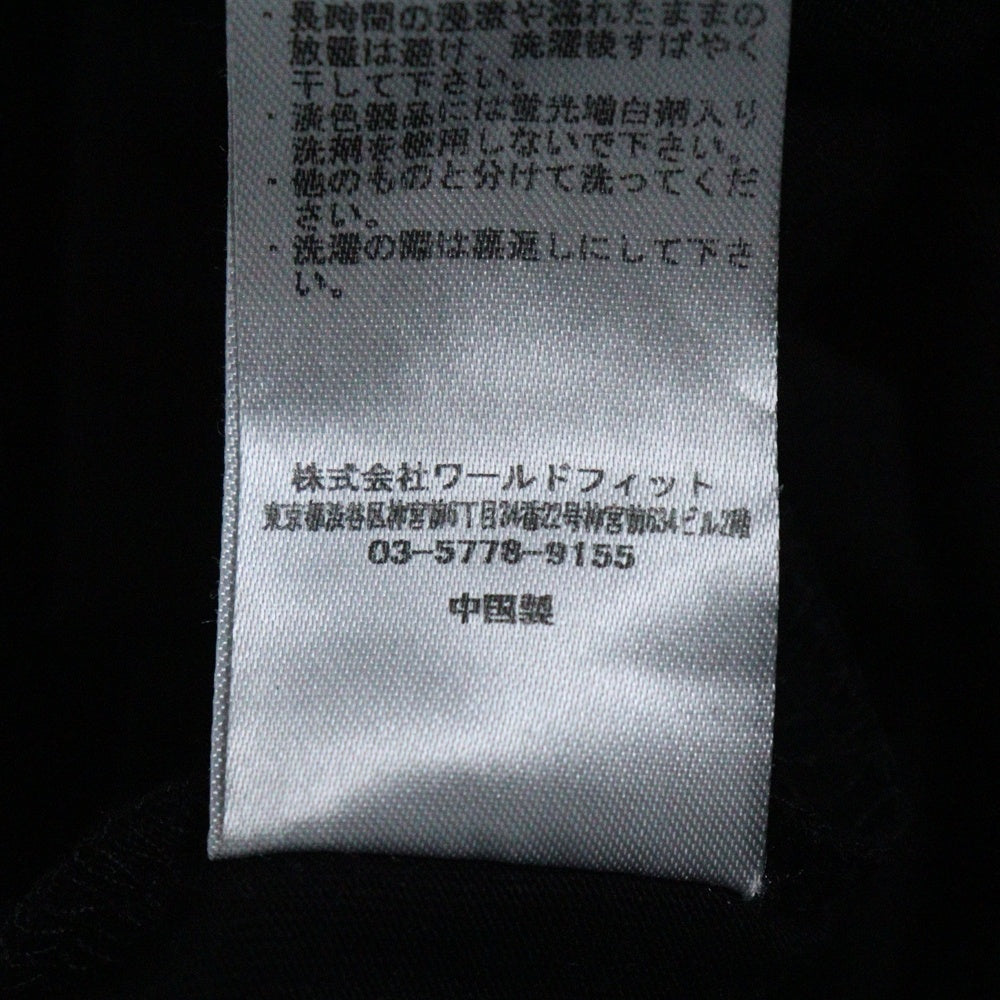 NO BRAND(ノーブランド) CRONOS クロノス Tシャツ 半袖カットソー ブラック C04-TS-2515ST