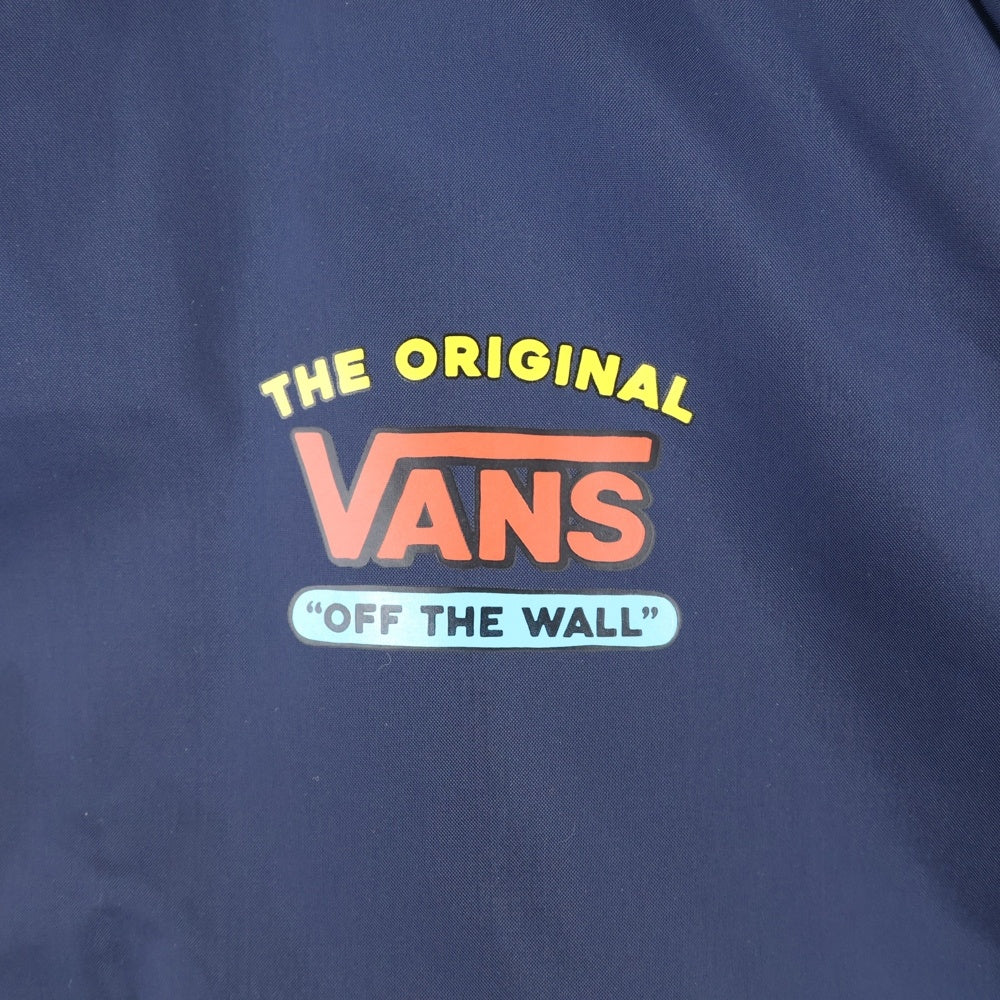 VANS(ヴァンズ) xThe Simpsons Family Torrey ナイロン バックプリント コーチジャケット ネイビー VN0002MUZZZ