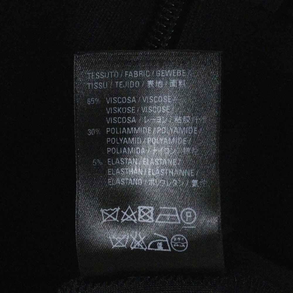 BALENCIAGA(バレンシアガ) 18年 Archetype Logo Track Jacket アーキタイプ スモールロゴ ストレッチジャージー ジップアップ トラックジャケット ブラック 556082