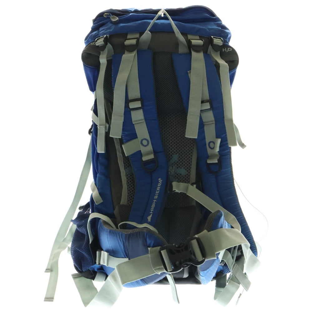 NO BRAND(ノーブランド) マウンテンバッグ 登山バッグ ブルー
