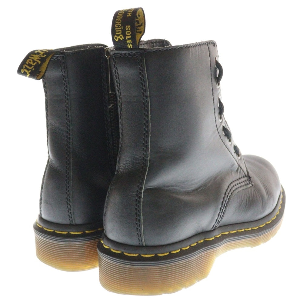 Dr.Martens(ドクターマーチン) 1460-8EYE PASCAL FRONT ZIP フロントジップ 8ホール ハイカットレザーブーツ ブラック 23863001