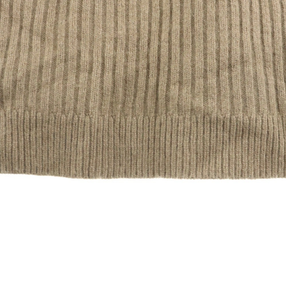 Her lip to(ハーリップトゥ) Half Zip Knit Mini Dress ハーフジップ ニットドレス ベージュ レディース