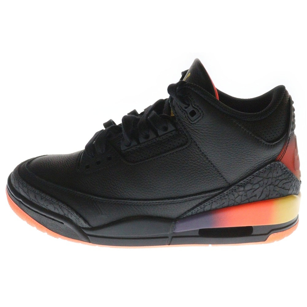 NIKE(ナイキ) ×J Balvin AIR JORDAN 3 RETRO SP Rio Jバルヴィン エアジョーダン レトロ ハイカットスニーカー ブラック US9/27.0cm FN0344-001