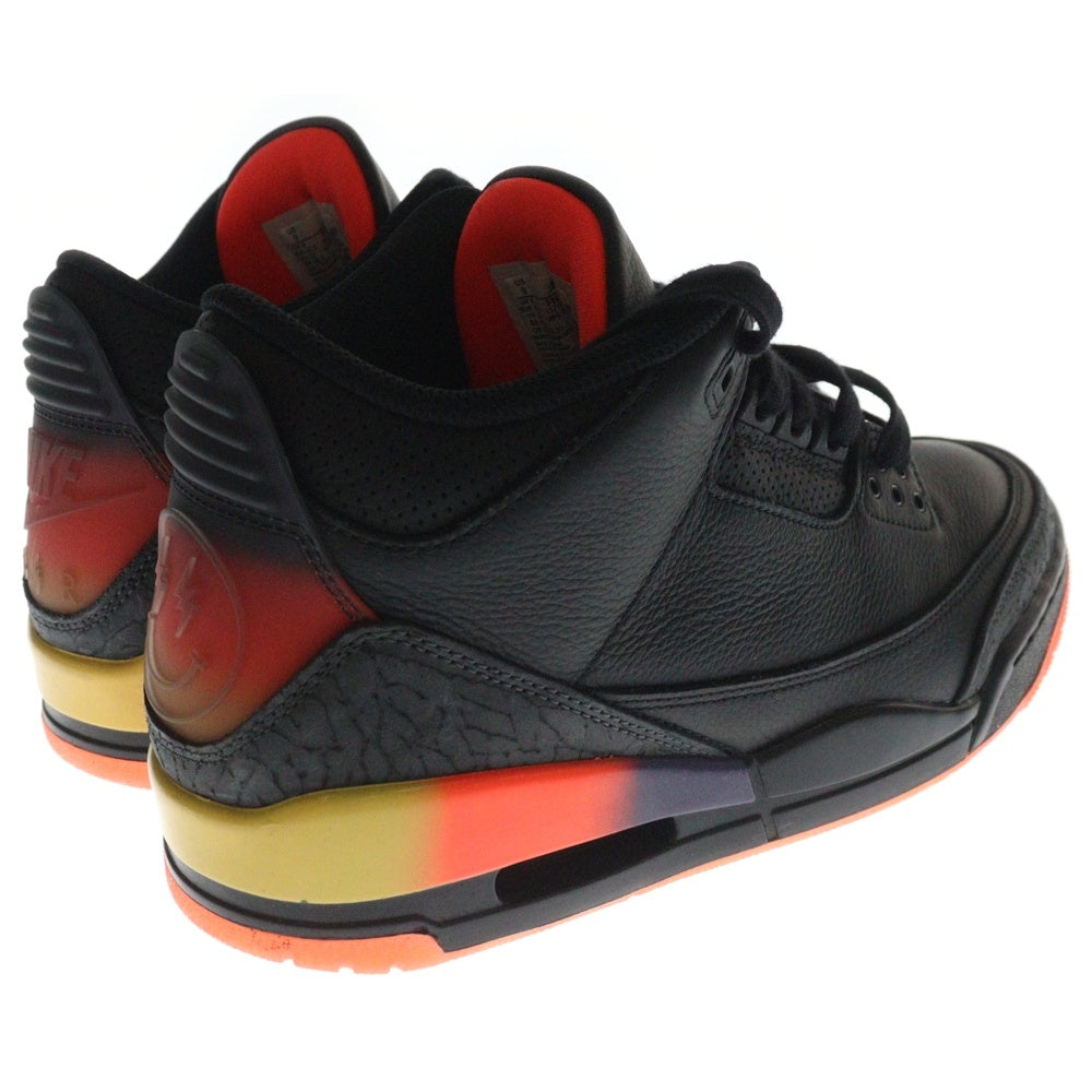 NIKE(ナイキ) ×J Balvin AIR JORDAN 3 RETRO SP Rio Jバルヴィン エアジョーダン レトロ ハイカットスニーカー ブラック US9/27.0cm FN0344-001