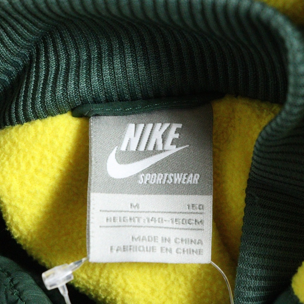 NIKE(ナイキ) ナイロンフーディ パーカー グリーン