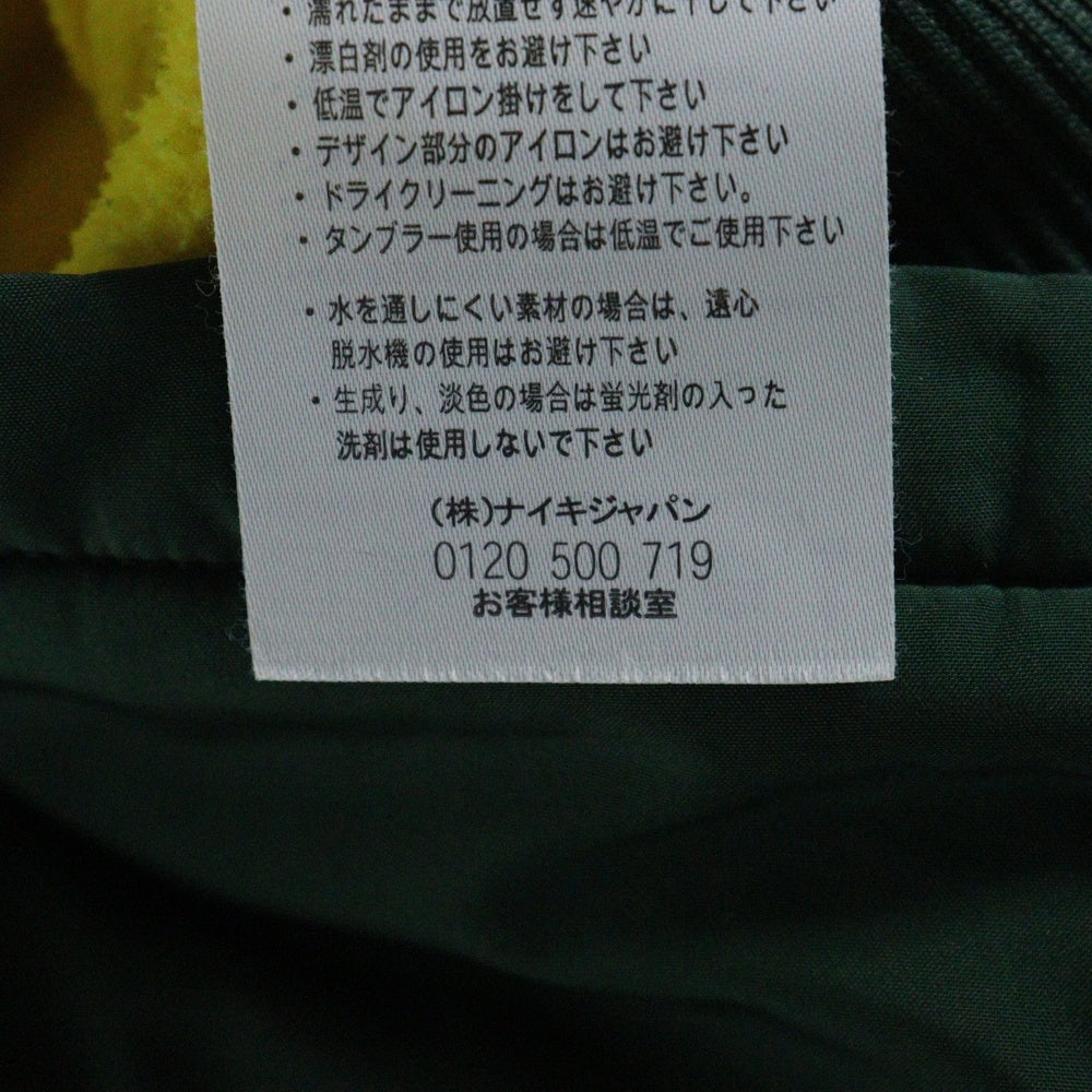 NIKE(ナイキ) ナイロンフーディ パーカー グリーン