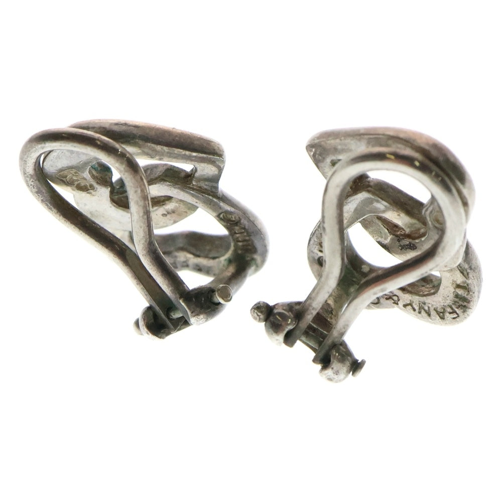 TIFFANY & Co.(ティファニー) ダブルハート イヤリング シルバー