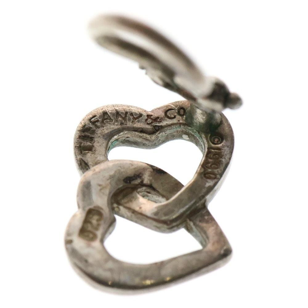 TIFFANY & Co.(ティファニー) ダブルハート イヤリング シルバー