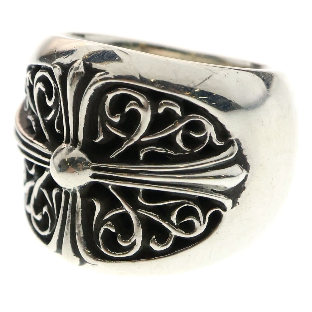 CHROME HEARTS(クロムハーツ) CLASSIC OVAL クラシックオーバルクロス リング シルバー BCA340
