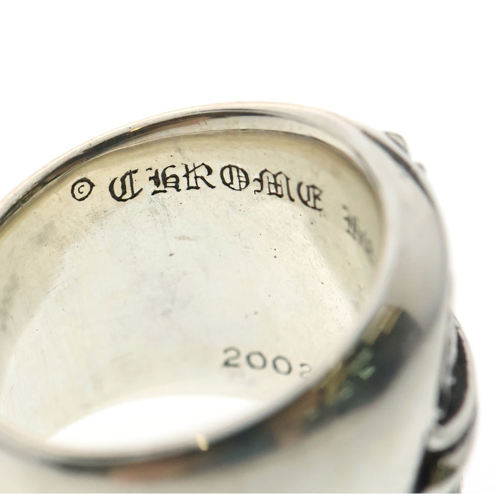 CHROME HEARTS(クロムハーツ) CLASSIC OVAL クラシックオーバルクロス リング シルバー BCA340