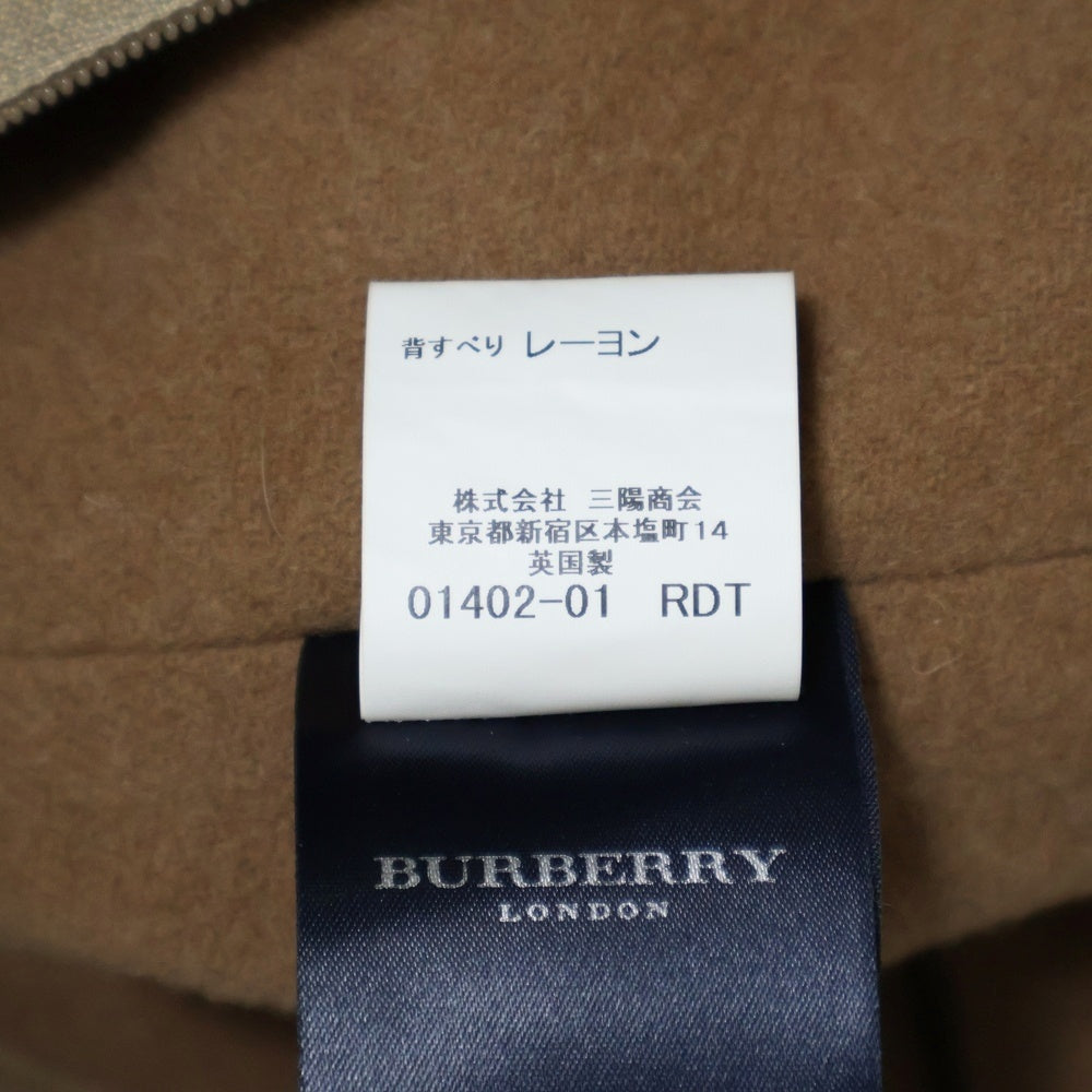 BURBERRY LONDON(バーバリーロンドン) ライナー付 裏地ノヴァチェック トレンチコート カーキ BAB56-901-46