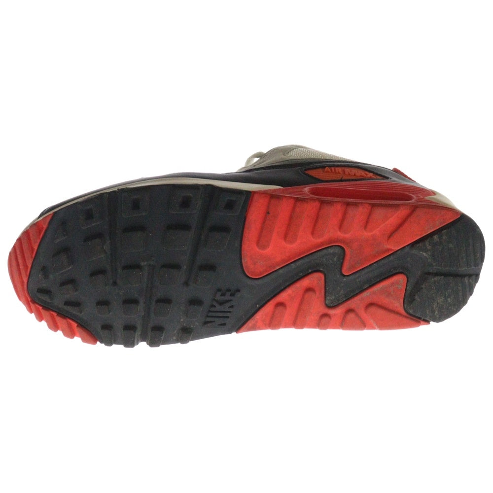 NIKE(ナイキ) AIRMAX90 OG INFRARED エアマックス90 インフラレッド ローカットスニーカー ホワイト/レッド US10/28.0cm 725233-106