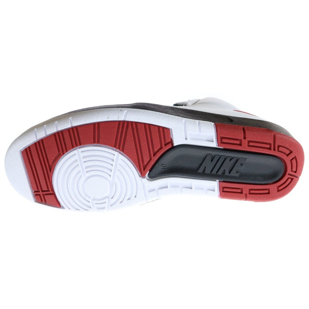 NIKE(ナイキ) AIR JORDAN 2 OG CHICAGO 2022 エアジョーダン2 OG シカゴ ハイカットスニーカー ホワイト/レッド US10/28.0cm DX2454-106