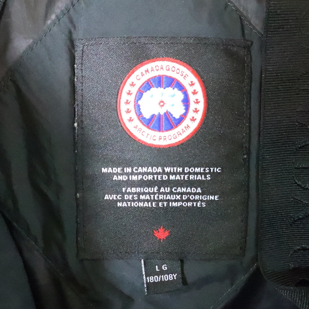 CANADA GOOSE(カナダグース) Lawrence Puffer Jacket ローレンス パッファー ダウンジャケット ブラック 2802M