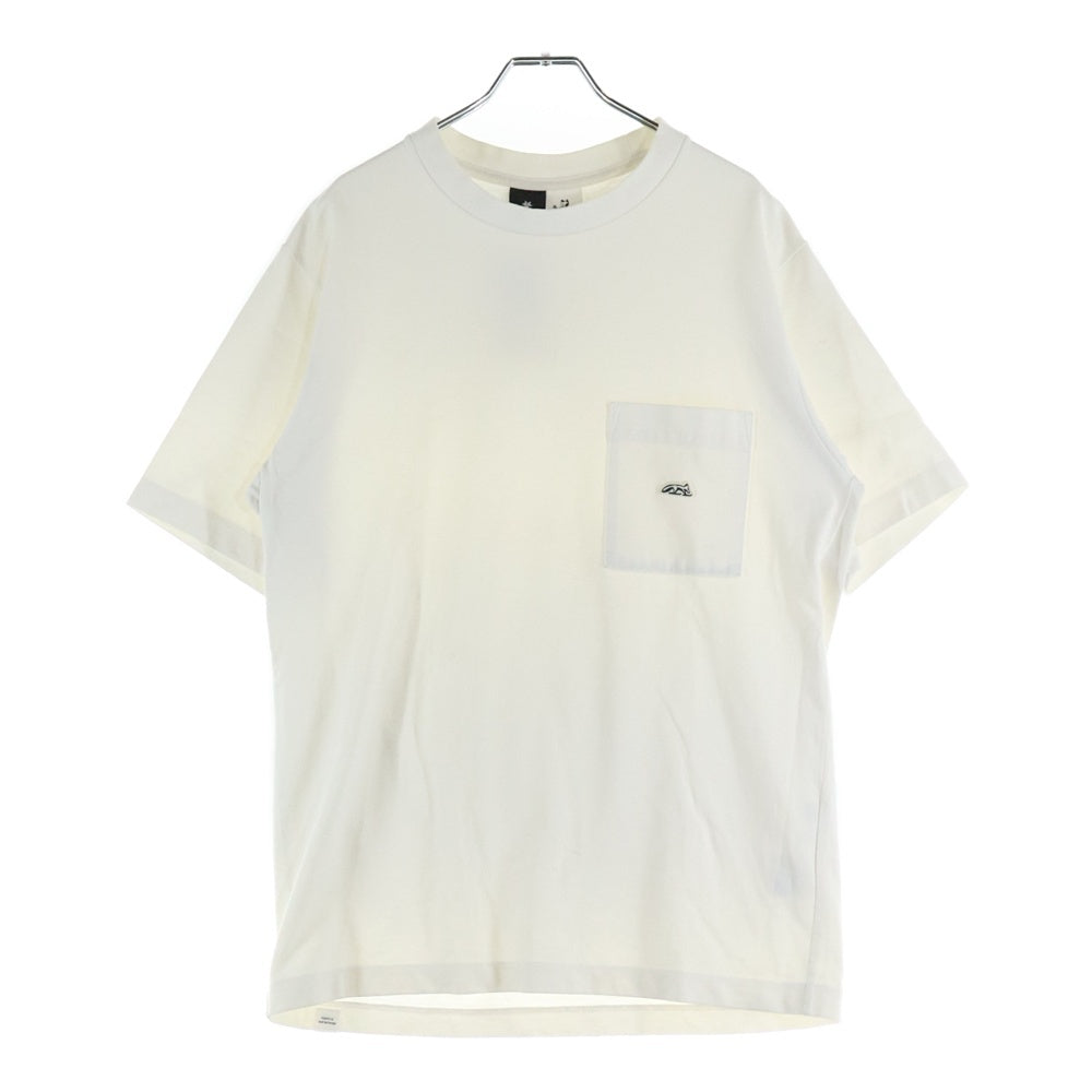 GOLDWIN(ゴールドウィン) 胸ポケット 半袖Tシャツ カットソー ホワイト