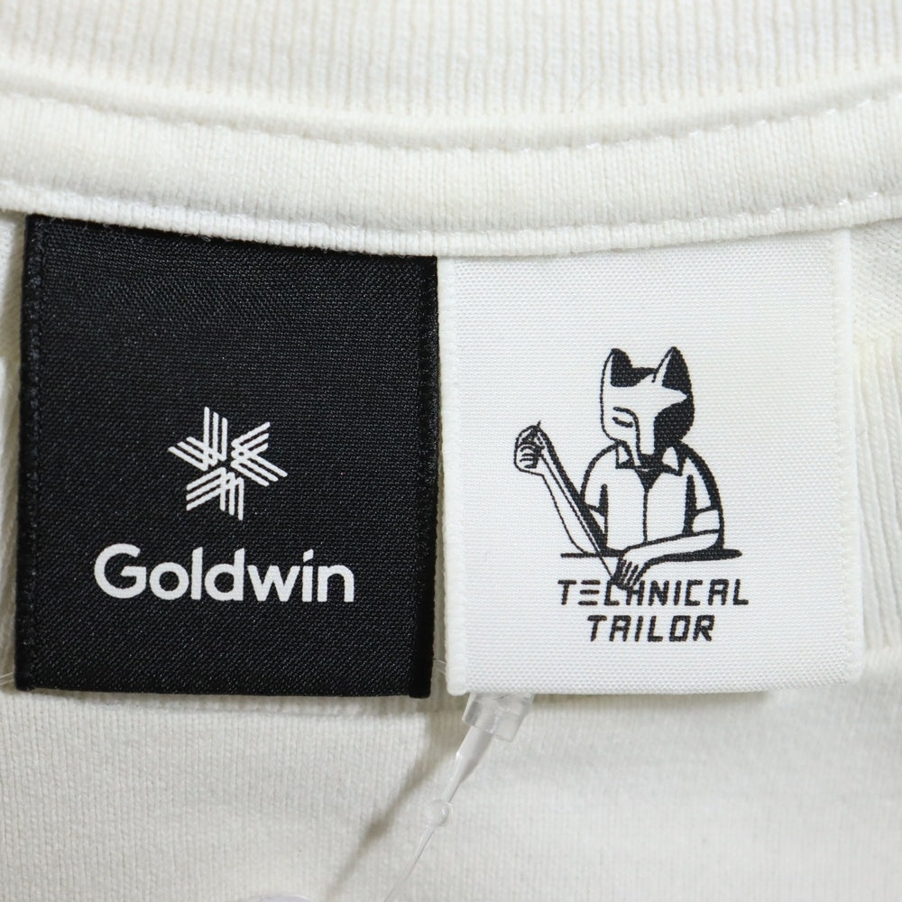 GOLDWIN(ゴールドウィン) 胸ポケット 半袖Tシャツ カットソー ホワイト