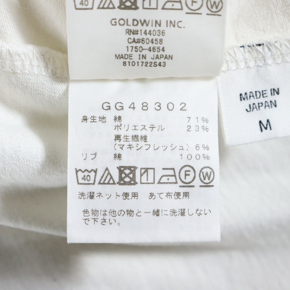 GOLDWIN(ゴールドウィン) 胸ポケット 半袖Tシャツ カットソー ホワイト