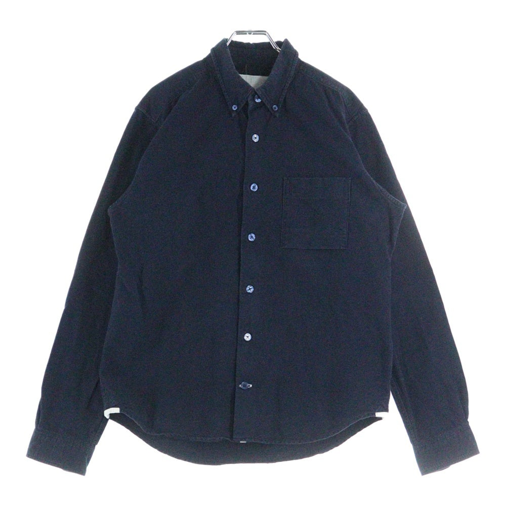 nanamica(ナナミカ) 14AW Button Down Wind Shirt ボタンダウン 長袖シャツ ネイビー SUGF479