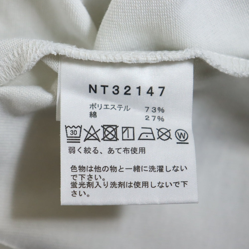 THE NORTH FACE(ザノースフェイス) NT32147 Small Box Logo Tee 半袖Tシャツ アイボリー