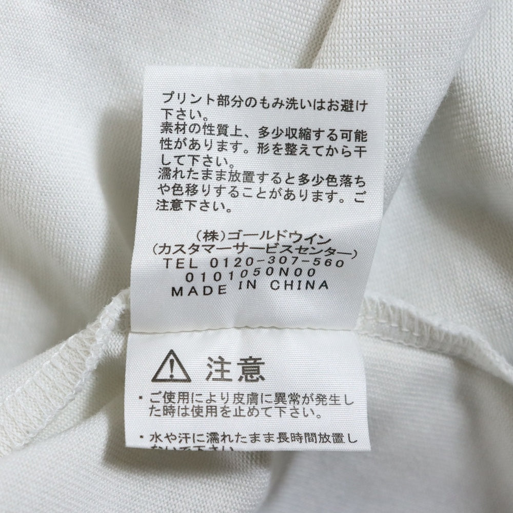 THE NORTH FACE(ザノースフェイス) NT32147 Small Box Logo Tee 半袖Tシャツ アイボリー