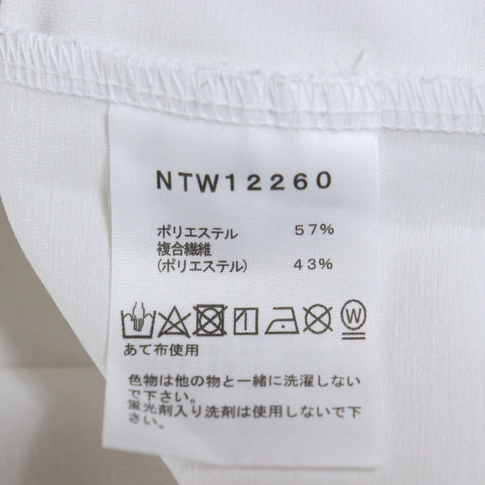 THE NORTH FACE(ザノースフェイス) NTW12260 エアリーリラックスカット 長袖Tシャツ ホワイト