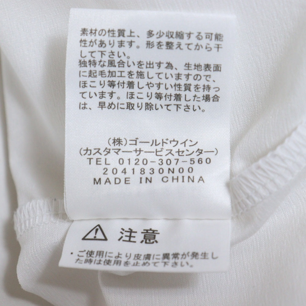 THE NORTH FACE(ザノースフェイス) NTW12260 エアリーリラックスカット 長袖Tシャツ ホワイト