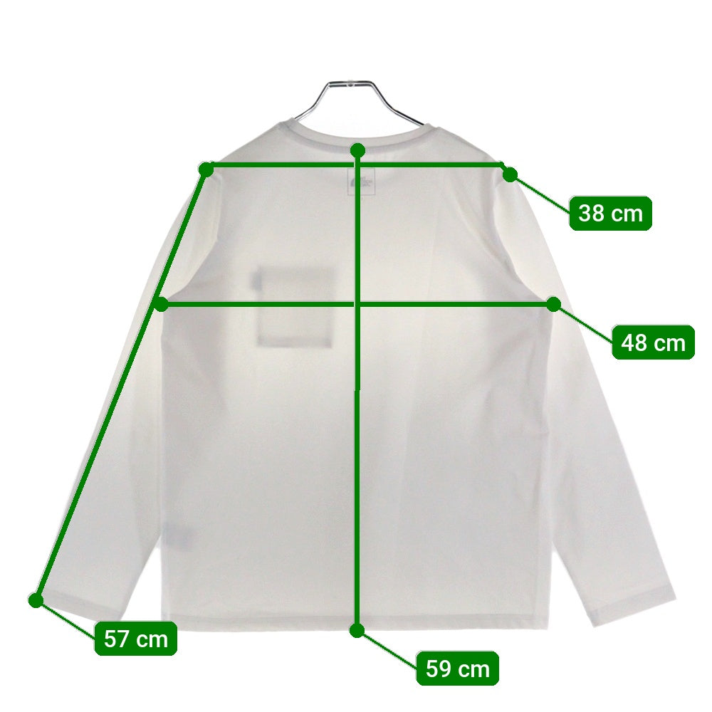 THE NORTH FACE(ザノースフェイス) NTW12260 エアリーリラックスカット 長袖Tシャツ ホワイト