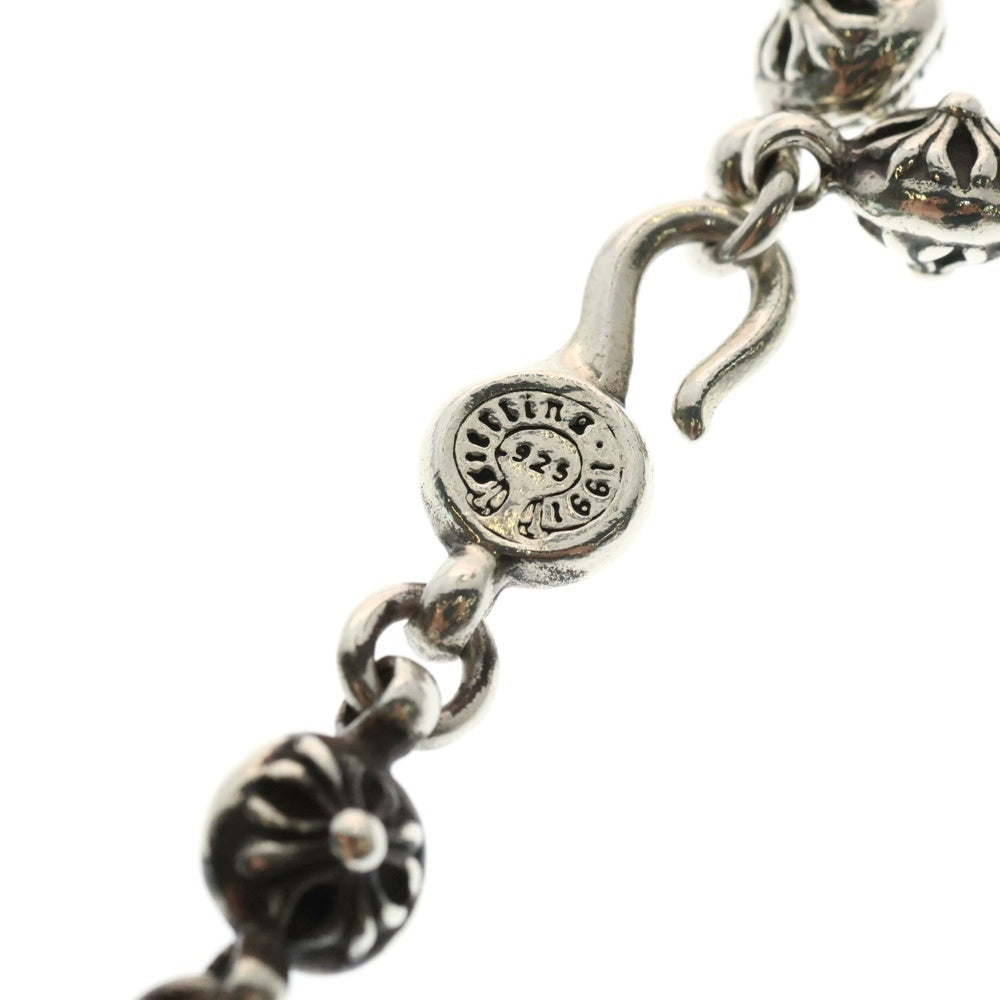 CHROME HEARTS(クロムハーツ) NO1 BALL CH CROSS #1クロスボールタイニーCHクロス シルバーブレスレット