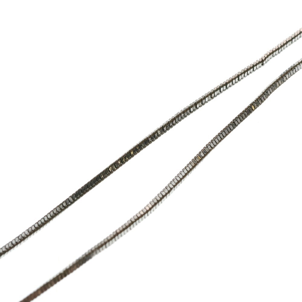 Christian Dior(クリスチャンディオール) トロッター プレート ネックレス ペンダント シルバー