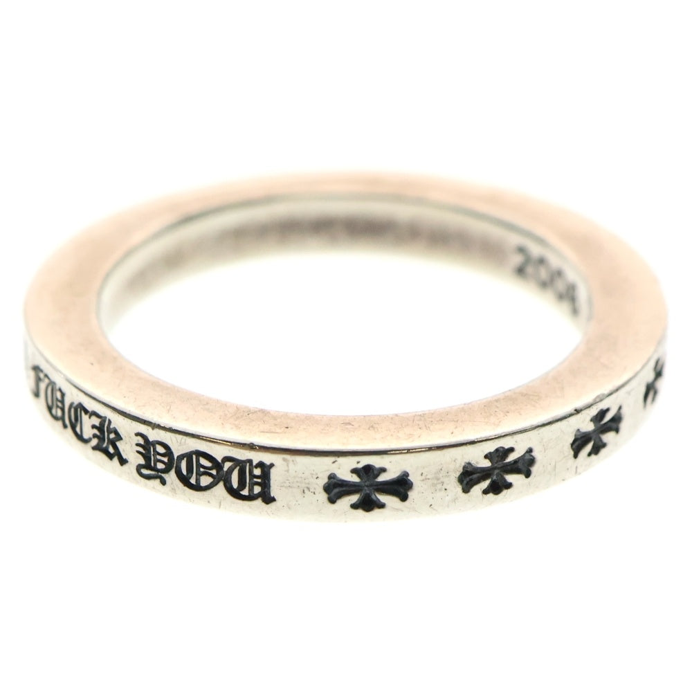 CHROME HEARTS(クロムハーツ) 3mm SPACER FUCKYOU ホノルル限定 3mm スペーサー ファックユー リング シルバー BCA333