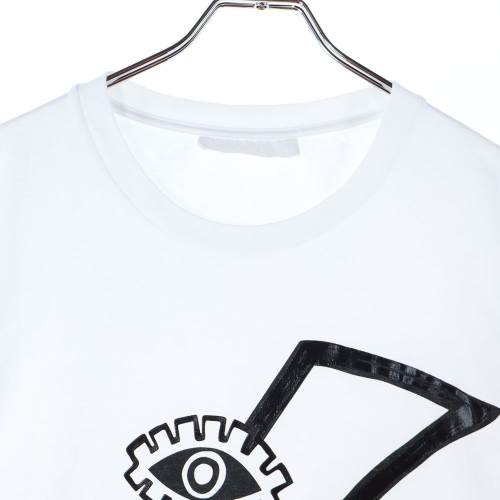 Neil Barrett(ニール バレット) SURREALIST BOLT LOOSE FIT 半袖Tシャツ ホワイト BJT733S N592S 1141