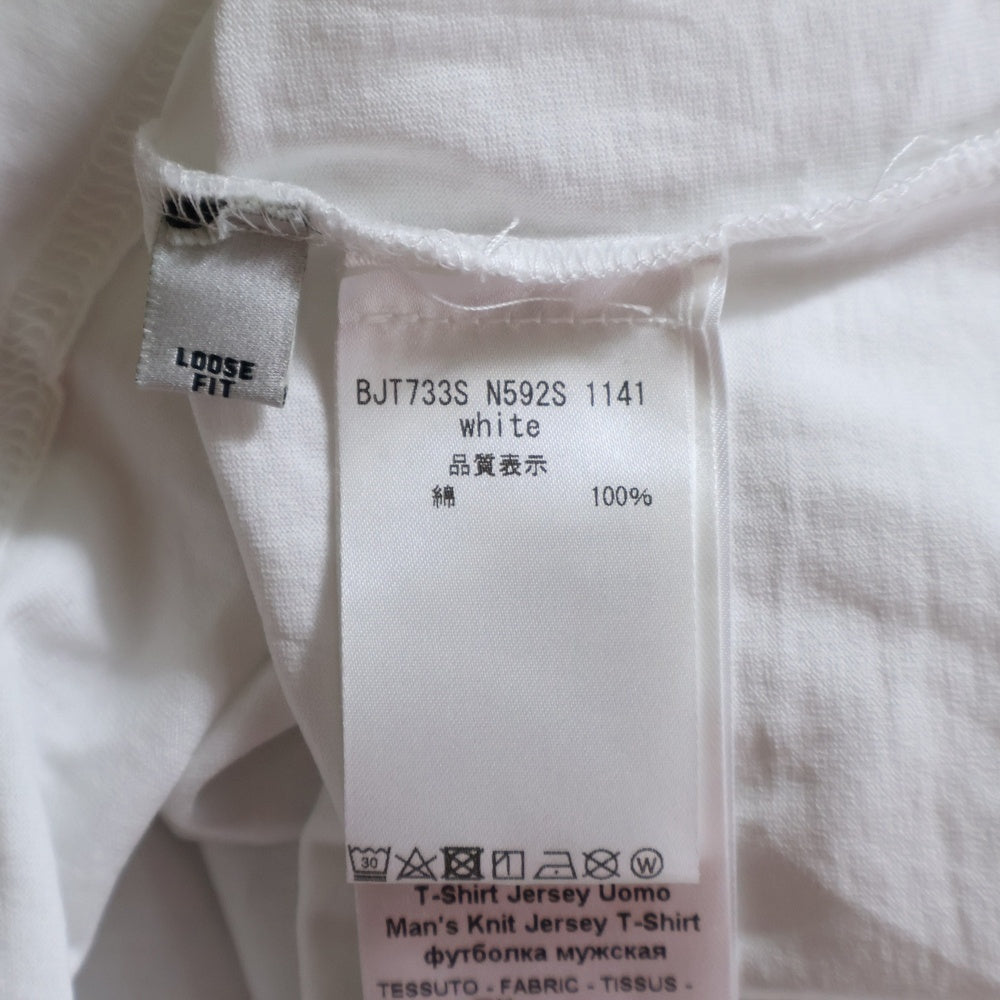 Neil Barrett(ニール バレット) SURREALIST BOLT LOOSE FIT 半袖Tシャツ ホワイト BJT733S N592S 1141